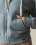 Women's Midweight Full Zip - Stormy Weather